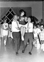 Jane Parrish at state convention, 1970